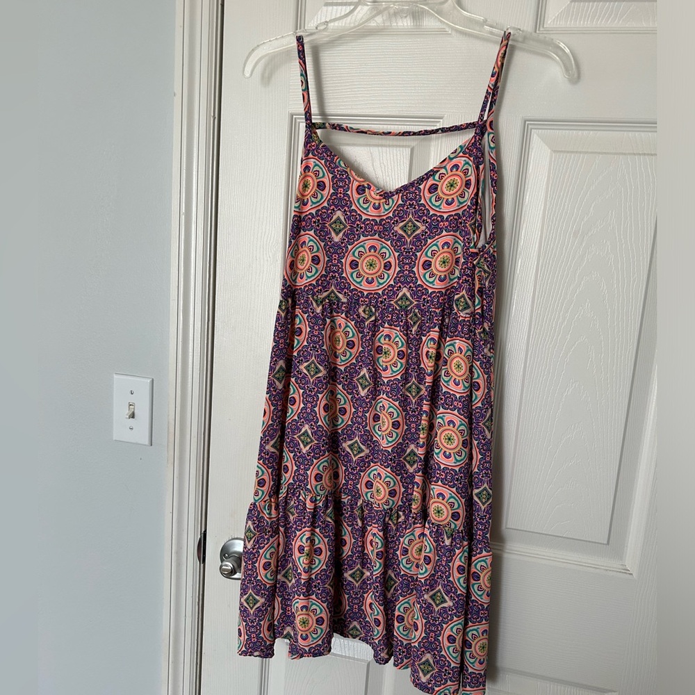 2/$20 low back printed sundress size medium tj maxx